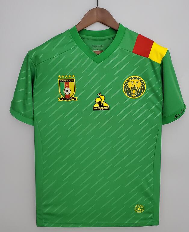 Cameroon 2022 Home Green Shirt Soccer Jersey