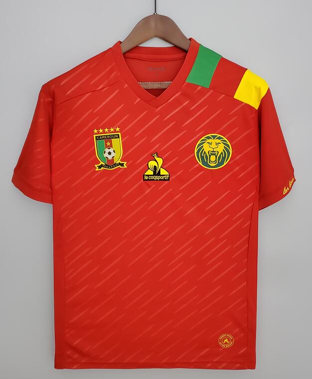 Cameroon 2022 Special Red Shirt Soccer Jersey