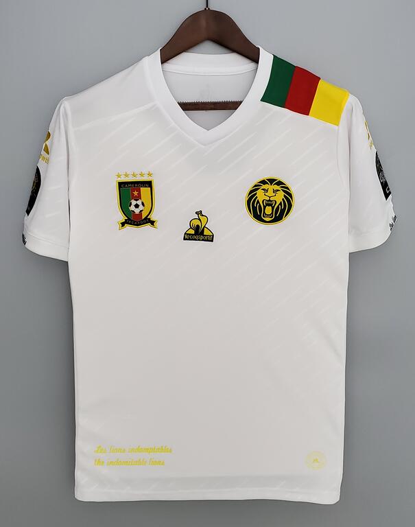 Cameroon 2022 Special White Shirt Soccer Jersey