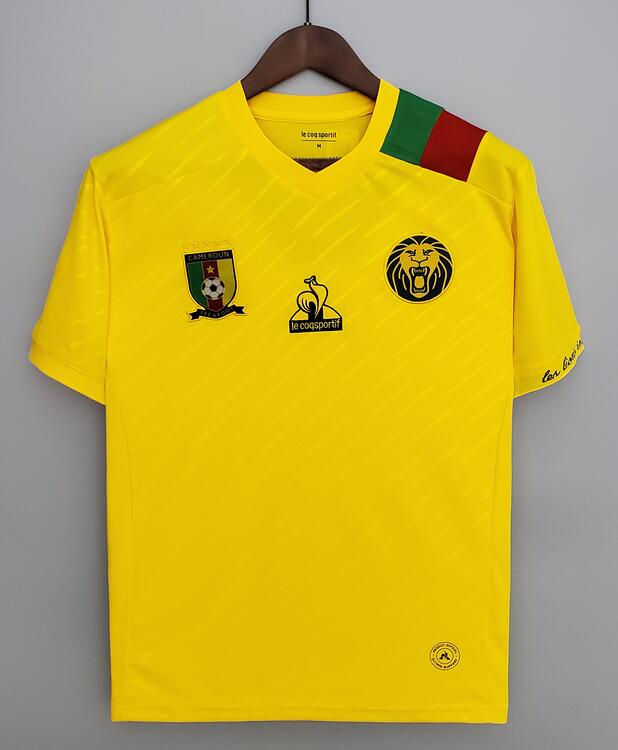 Cameroon 2022 Away Yellow Shirt Soccer Jersey