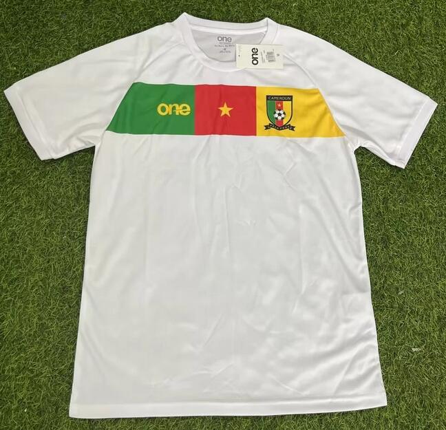 Cameroon 2022 World Cup White Training Shirt