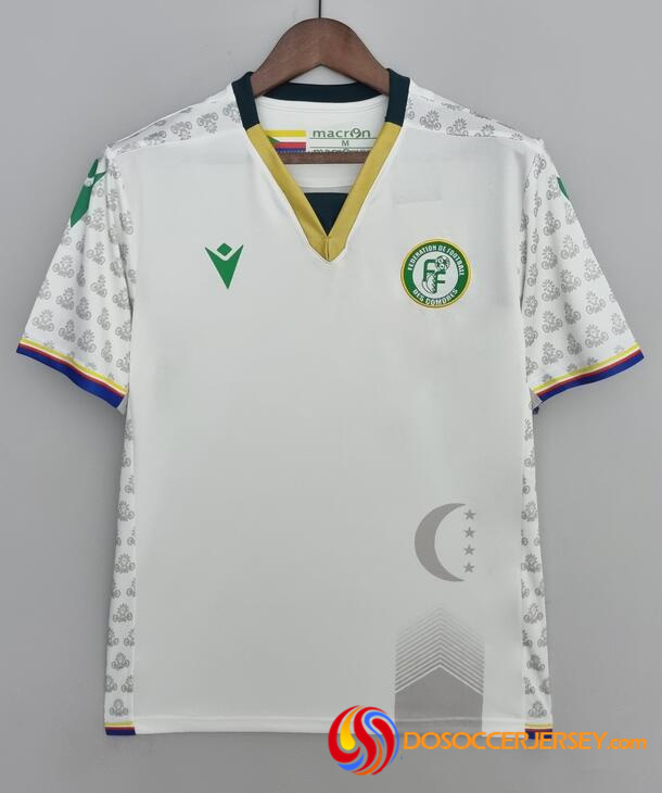 Comoros 2022 Away Shirt Soccer Jersey