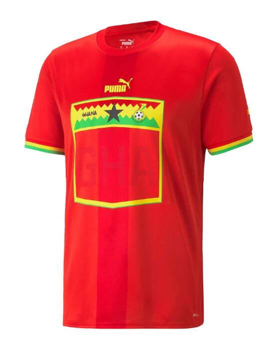 Ghana 2022 World Cup Away Shirt Soccer Jersey