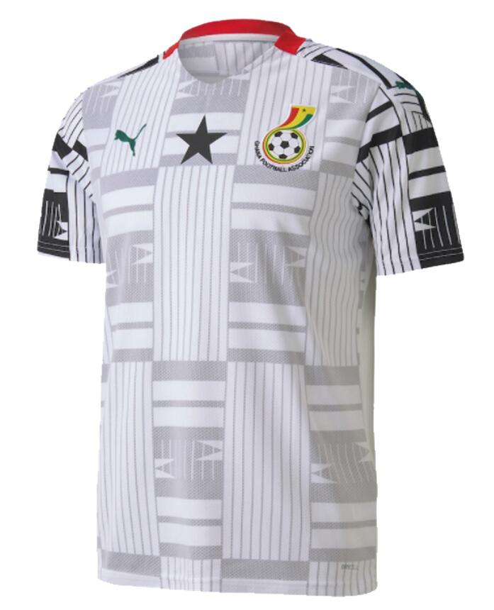 Ghana 2020/21 Home Shirt Soccer Jersey