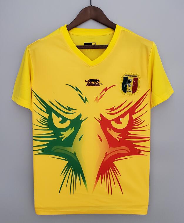 Mali 2022 Special Yellow Shirt Soccer Jersey