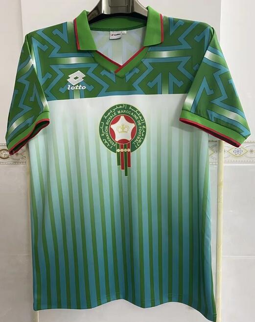 Morocco 1994/95 Away Shirt Soccer Jersey