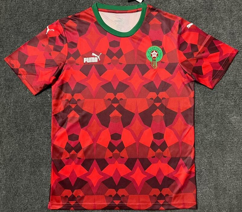 Morocco 2023/24 Home Shirt Soccer Jersey