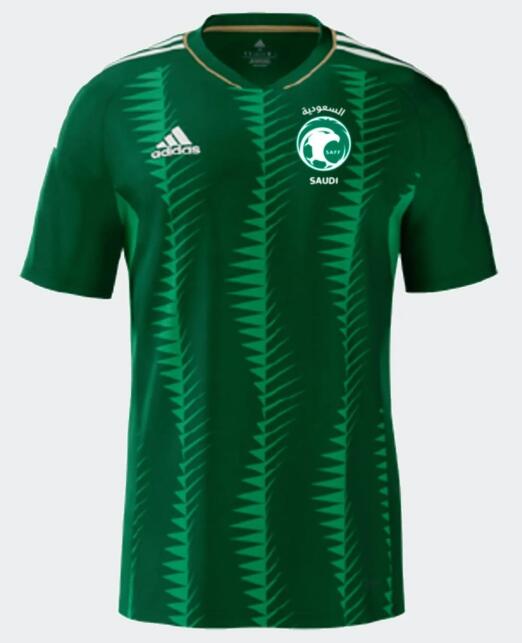 Saudi Arabia 2023/24 Home Shirt Soccer Jersey