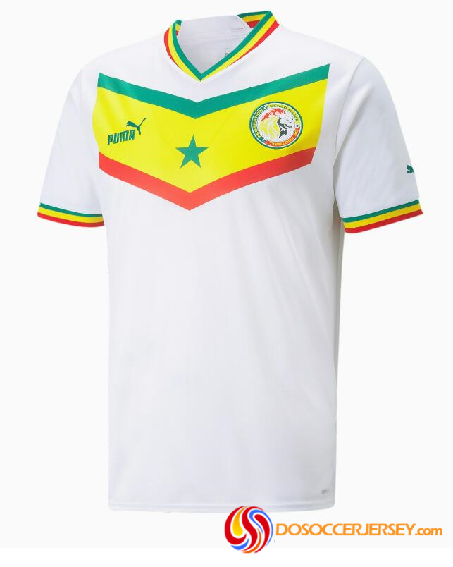 Senegal 2022/23 Home Shirt Soccer Jersey