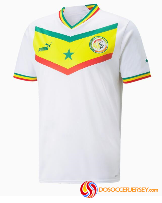 Senegal 2022 World Cup Home Shirt Soccer Jersey