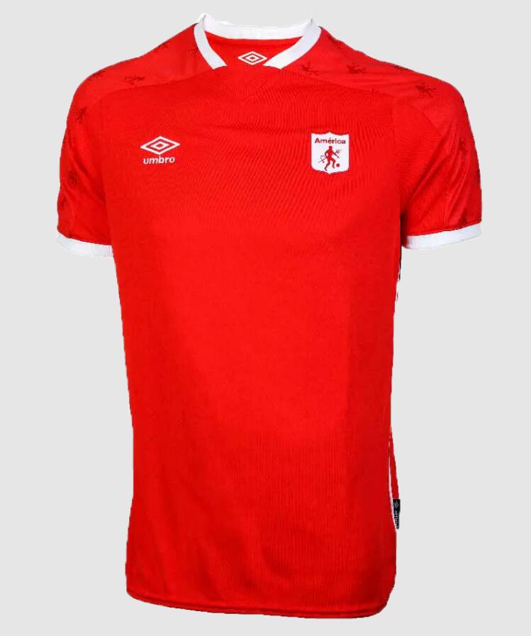 América de Cali 2021/22 Home Shirt Soccer Jersey