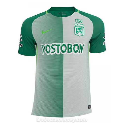 Atlético Nacional 2017/18 Home Shirt Soccer Jersey