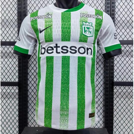 Atlético Nacional 2025/26 Home Match Version Shirt Soccer Jersey