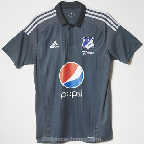 Millonarios 2016/17 Away Shirt Soccer Jersey