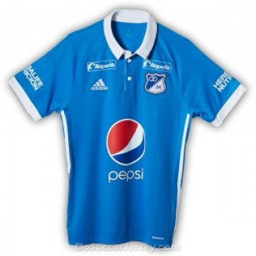Millonarios 2017/18 Home Shirt Soccer Jersey