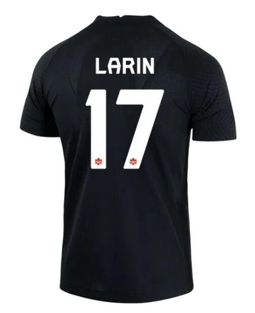 Canada 2022 World Cup Third 17 Larin Shirt Soccer Jersey