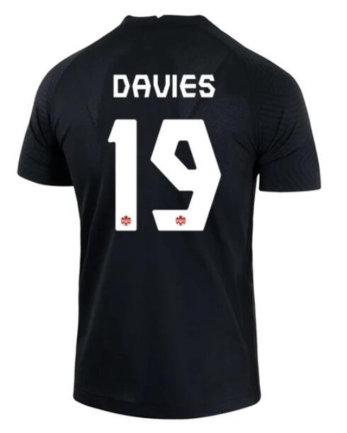 Canada 2022 World Cup Third 19 Davies Shirt Soccer Jersey