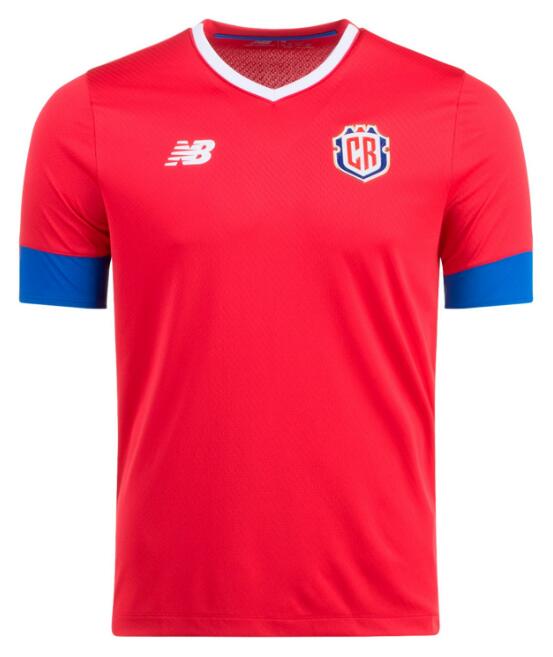 Costa Rica 2022 World Cup Home Shirt Soccer Jersey