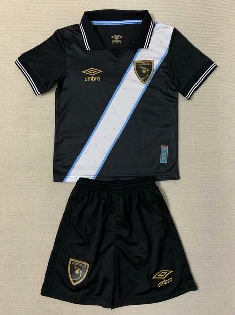 Guatemala 2023/24 Third Kids Soccer Kit Children Shirt + Shorts