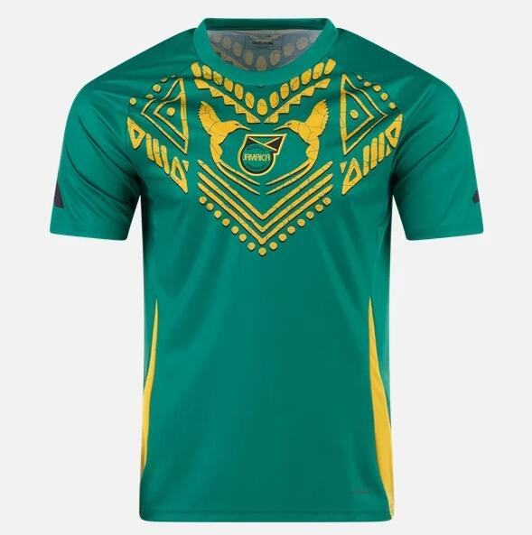 Jamaica 2024/25 Green Pre-Game Training Shirt