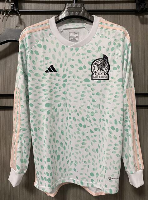 Mexico 2023/24 Away Long Sleeved Shirt Soccer Jersey