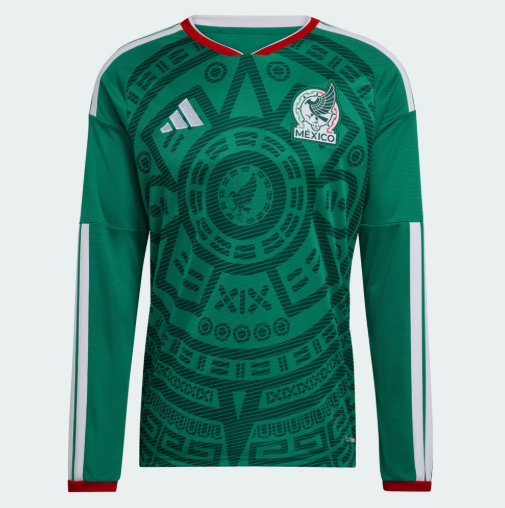 Mexico 2026 Home Long Sleeve Shirt Soccer Jersey