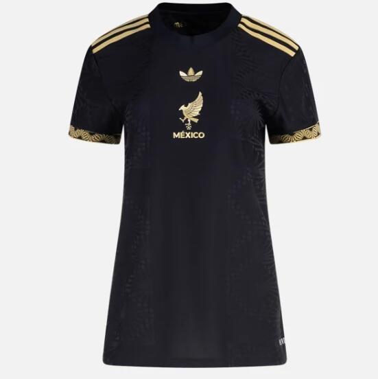 Mexico 2025/26 Special Black Women Shirt Soccer Jersey