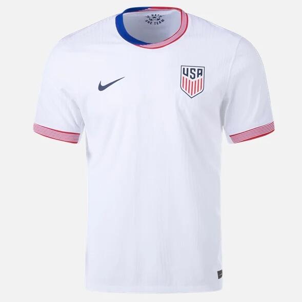 USA 2024/25 Home Match Version Shirt Soccer Jersey