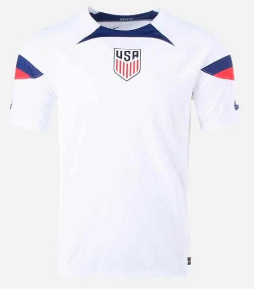 USA 2022 World Cup Home Match Version Shirt Soccer Jersey