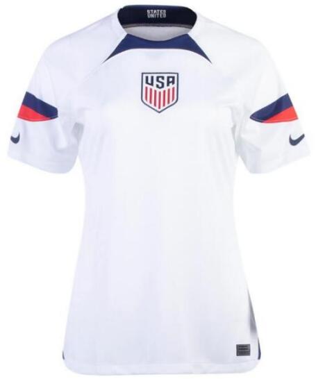 USA 2022 World Cup Home Women Shirt Soccer Jersey