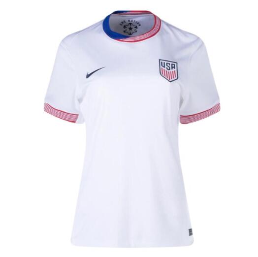 USA 2024/25 Home Women Shirt Soccer Jersey
