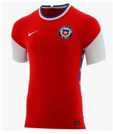 Chile 2020/21 Home Shirt Soccer Jersey