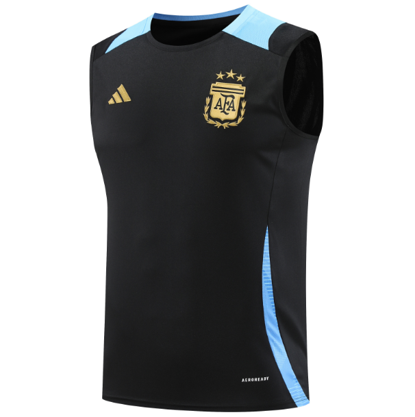 Argentina 2024/25 Black Training Vest Shirt