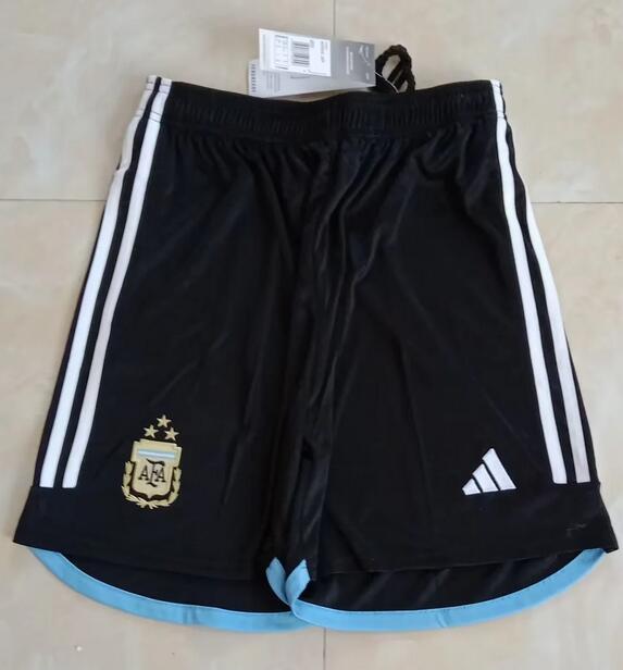 Argentina 2022 World Cup Home 3 Stars Soccer Shorts