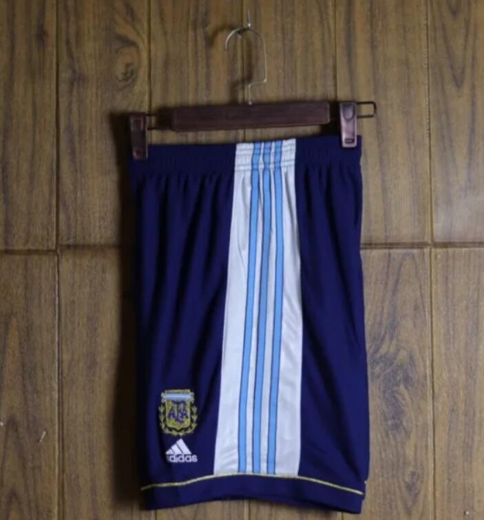 Argentina 1998 Home Retro Soccer Shorts
