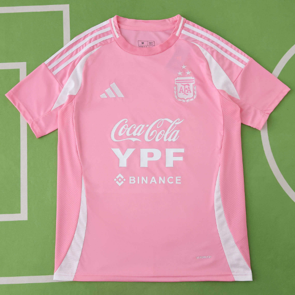 Argentina 2024/25 Pink Training Shirt