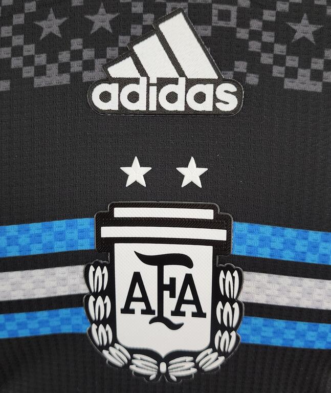 Argentina 2022 Commemorative Black Match Version Shirt Soccer Jersey
