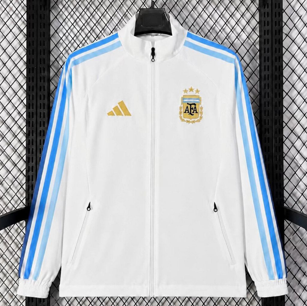 Argentina 2026/27 White Track Jacket
