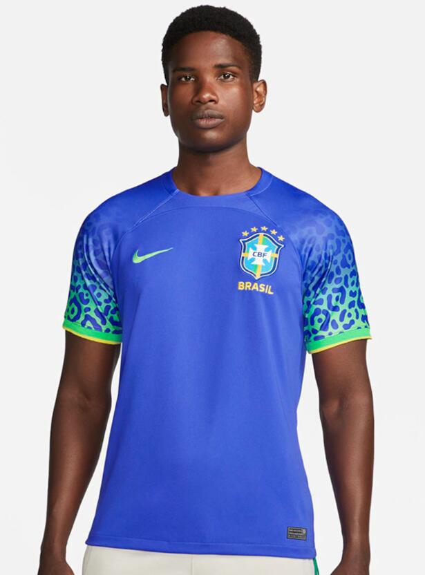 Brazil 2022 World Cup Away Shirt Soccer Jersey