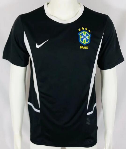Brazil 2002 Goalkeeper Retro Shirt Soccer Jersey