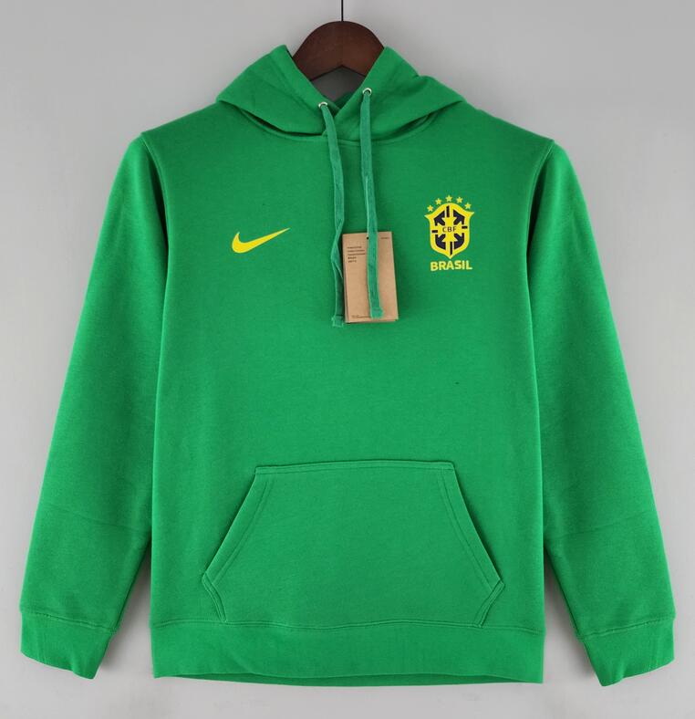 Brazil 2022 Green Hoodie Top