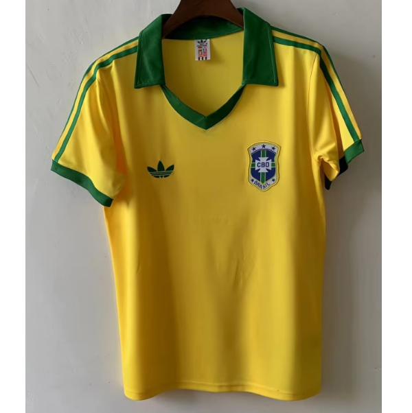 Brazil 1978 Home Retro Shirt Soccer Jersey