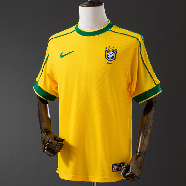 Brazil 1998/2000 Home Retro Shirt Soccer Jersey