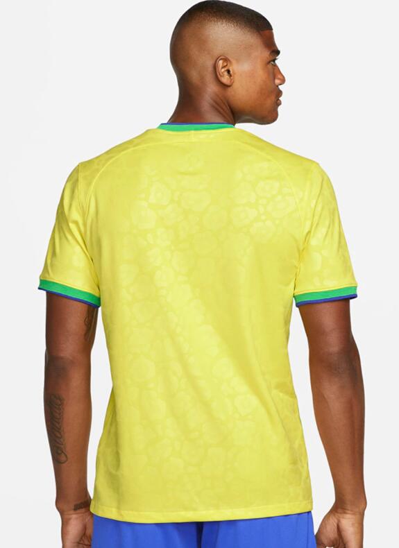 Brazil 2022 World Cup Home Shirt Soccer Jersey