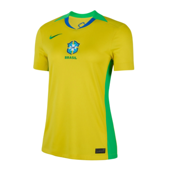 Brazil 2025/26 Home Women Shirt Soccer Jersey