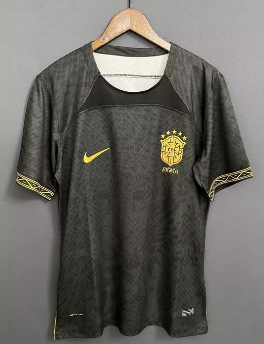 Brazil 2022 World Cup Black Special Shirt Soccer Jersey