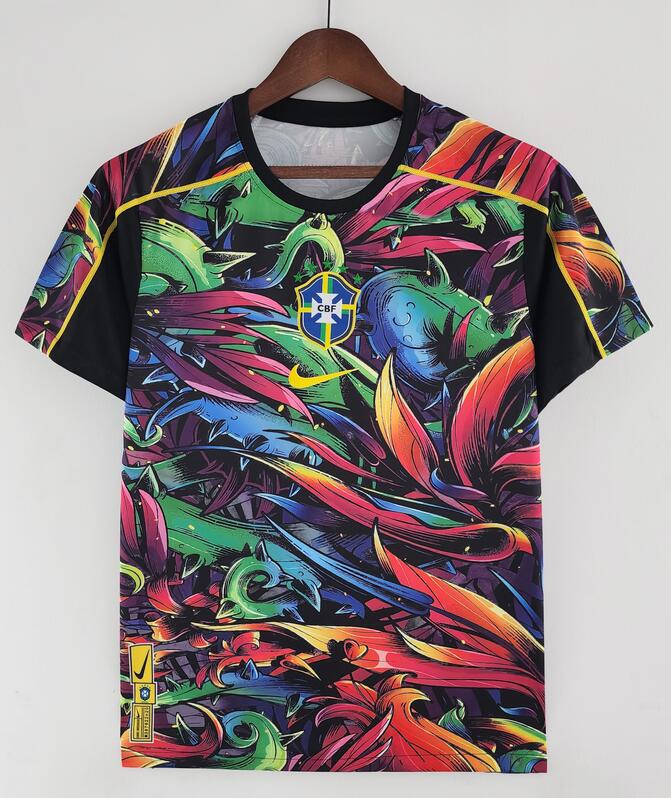 Brazil 2022 Special Colorful Shirt Soccer Jersey