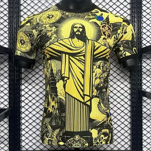 Brazil 2024/25 Special Yellow Match Version Shirt Soccer Jersey