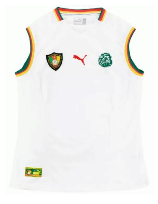 Cameroon 2002 Away Retro Shirt Soccer Jersey