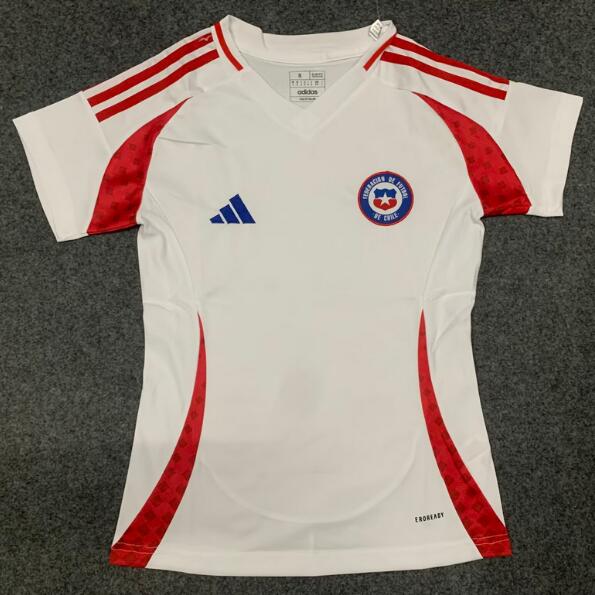 Chile 2024/25 Away Women Shirt Soccer Jersey
